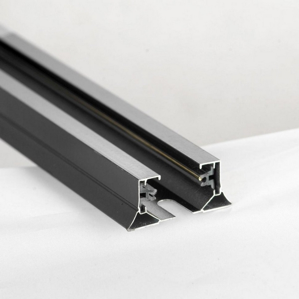 

Однофазный шинопровод накладной 220V черный 2м Lussole 10341, 10341 2м Шинопровод черный