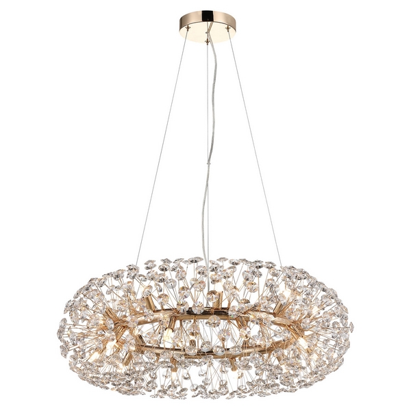 

Подвесная люстра IP21 светодиодная Lussole Alaska GRLSP-8338 кольцо, Золото, Alaska GRLSP-8338