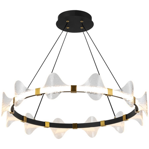 

Подвесная люстра Lussole LSP-4020, Черный, LSP-4020