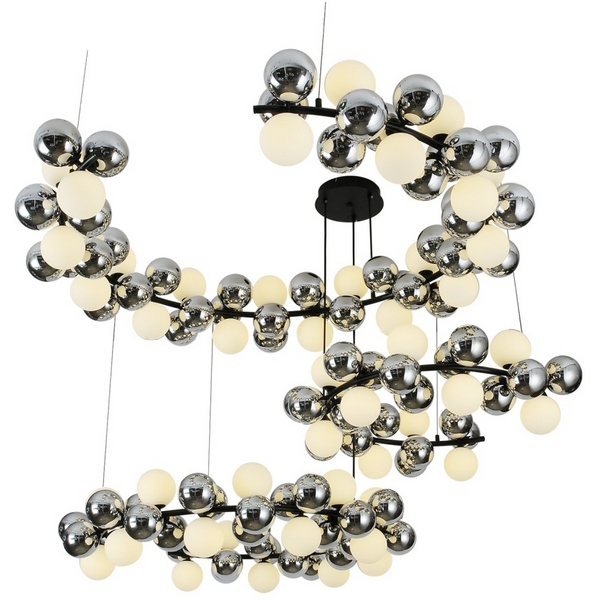 

Подвесная люстра молекулы Lussole Honolulu LSP-6067, Серый, Honolulu LSP-6067