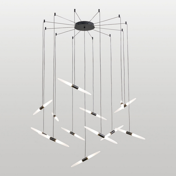 

Подвесная люстра LED Lussole Hopkins LSP-7397, Белый, Hopkins LSP-7397