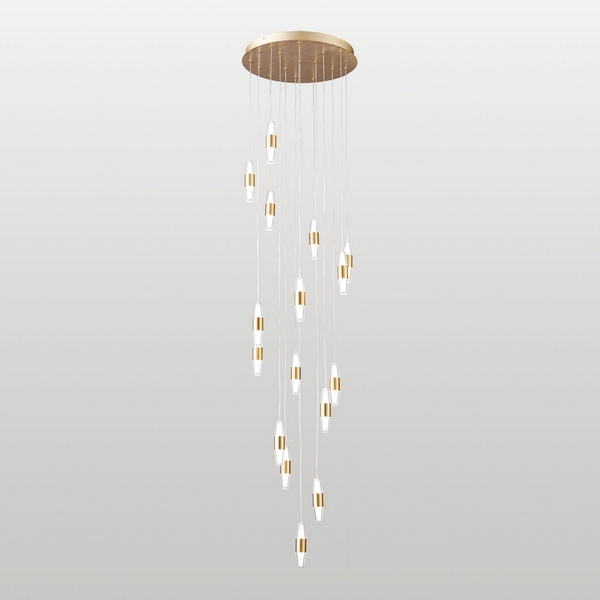 

Подвесная люстра LED Lussole Hopkins LSP-7404, Белый, Hopkins LSP-7404
