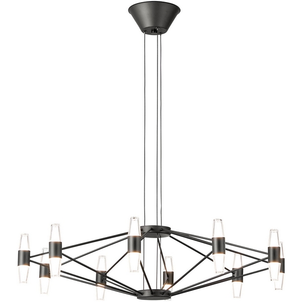 

Подвесная люстра LED Lussole Hopkins LSP-7408, Белый, Hopkins LSP-7408