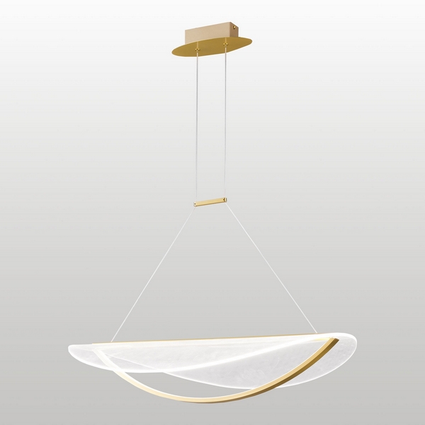 

Подвесная люстра LED Lussole Lampasas LSP-7420, Прозрачный, Lampasas LSP-7420
