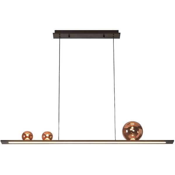 

Подвесной светодиодный светильник LED Lussole Fishers LSP-7455 шарики, Медь, Fishers LSP-7455