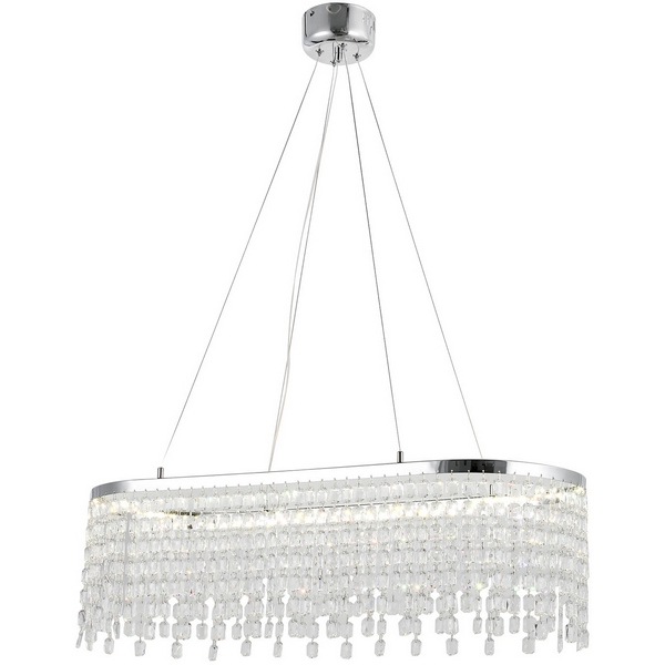 

Подвесная люстра LED Lussole LSP-7493, Прозрачный, LSP-7493