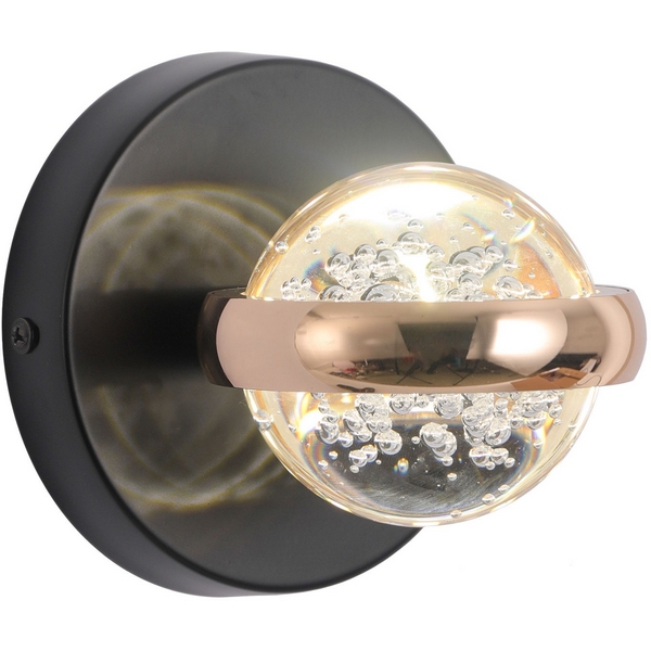 

Бра светодиодное Lussole LSP-7511 в форме шара, Прозрачный, LSP-7511