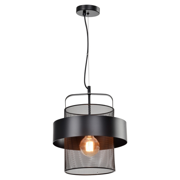 

Подвесной светильник Lussole Bullock LSP-8408, Черный, Bullock LSP-8408
