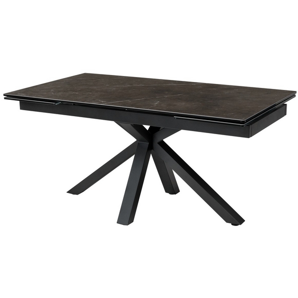 

Стол ALTO 160 KL-135 Темно-серый мрамор матовый, итальянская керамика/ BLACK (M-City), Alto DECDF179TKL135BLCK