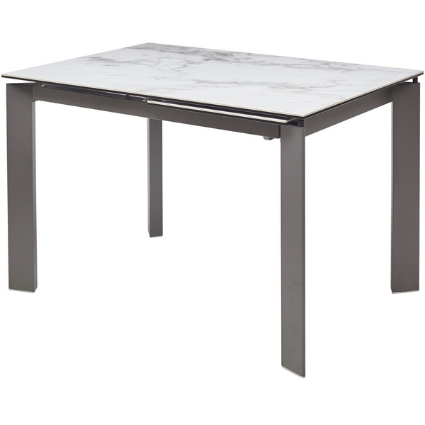 

Стол CORNER 120 VOLAKAS WHITE Белый мрамор глянцевый, керамика/ GREY1 (M-City), Corner DECDF5052THGVOLWHTGREY1