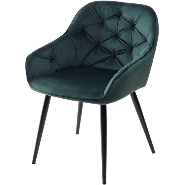

Стул BLUVEL-78 GREEN/ черный каркас, велюр M-City Breeze UDC9051BLV78, Breeze UDC9051BLV78