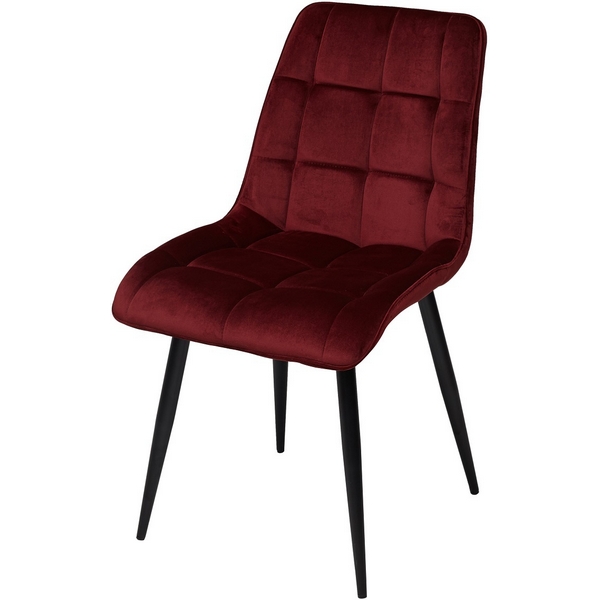 

Стул G062-36 бургунди, велюр M-City Chic UDC7098G06236 (4 шт.), Chic UDC7098G06236