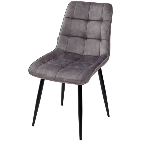 

Стул CHIC PK6015-02 (VBP202) античный темно-серый, велюр M-City, Chic UDC7098PK601502