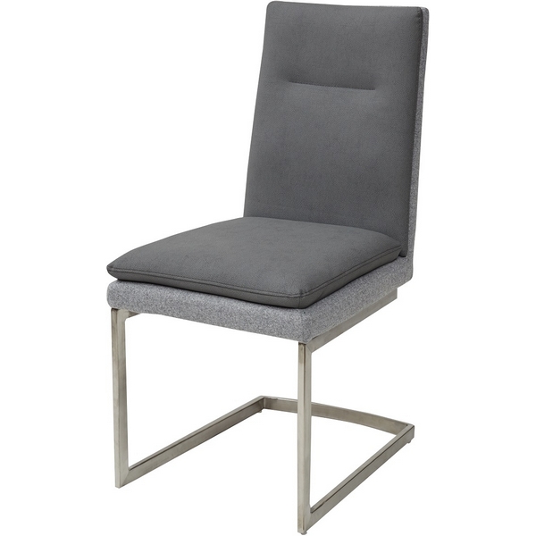 

Стул MALI GREY, экокожа + ткань (M-City), Mali JD5164HPUA08FB2390051
