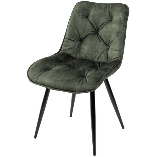 

Стул 912-04 серо-зеленый, велюр/черный каркас M-City Monaco DC99991204BLK, Monaco DC99991204BLK