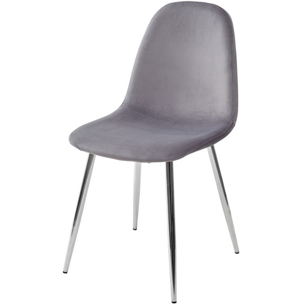 

Стул PESCARA UF910-05 DARK GREY, велюр (M-City), Pescara XS2441UF91005CHR