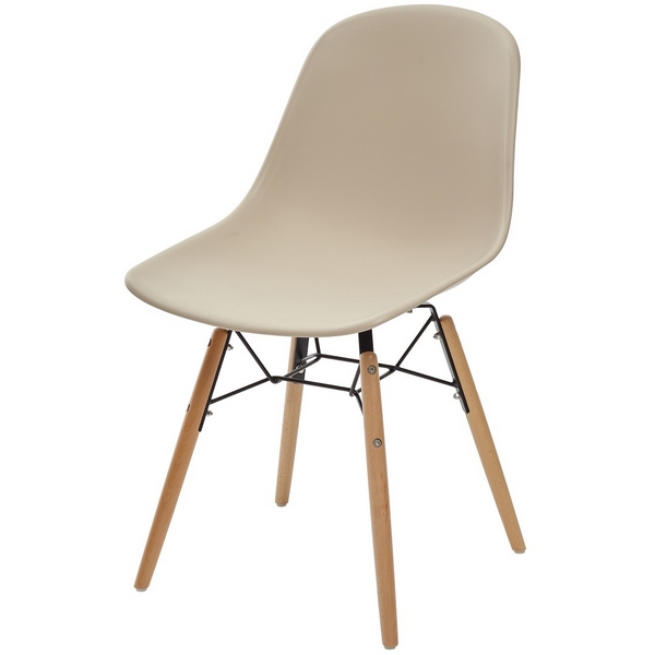 

Стул BONNIE 292-DPP бежевый с деревянными ножками (M-City), Bonnie DHF292DPPBEIGE