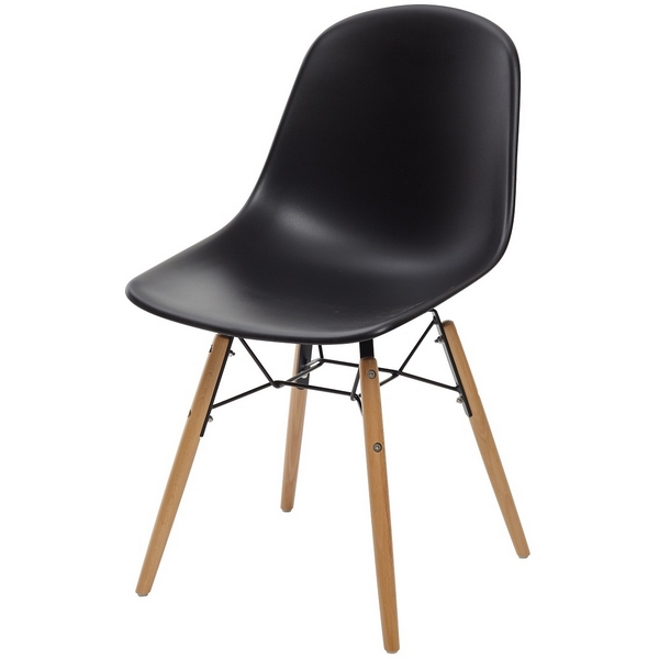

Стул BONNIE 292-DPP черный с деревянными ножками (M-City), Bonnie DHF292DPPBLK