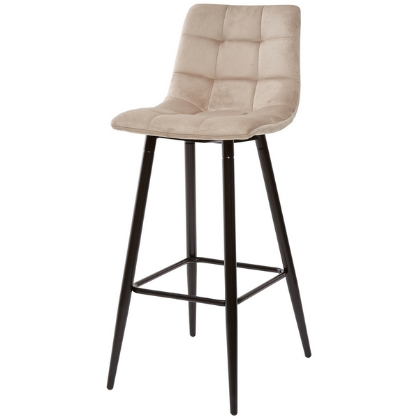 

Барный стул LECCO UF910-01 LATTE, велюр (M-City), Lecco XS2694UF91001
