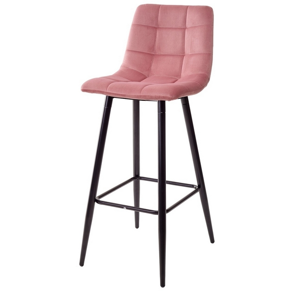 

Барный стул LECCO UF910-07 PINK, велюр (M-City), Lecco XS2694UF91007