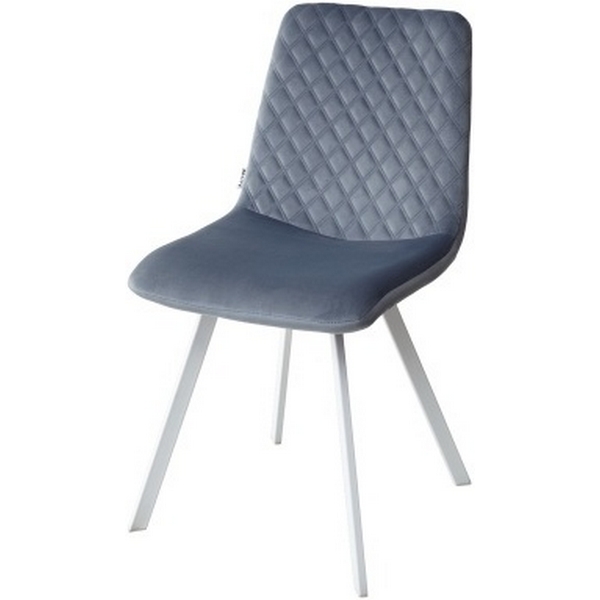 

Стул BLUVEL-06 BLUE / белый каркас, велюр M-City DAIQUIRI 628B06WHT (4 шт.), DAIQUIRI 628B06WHT