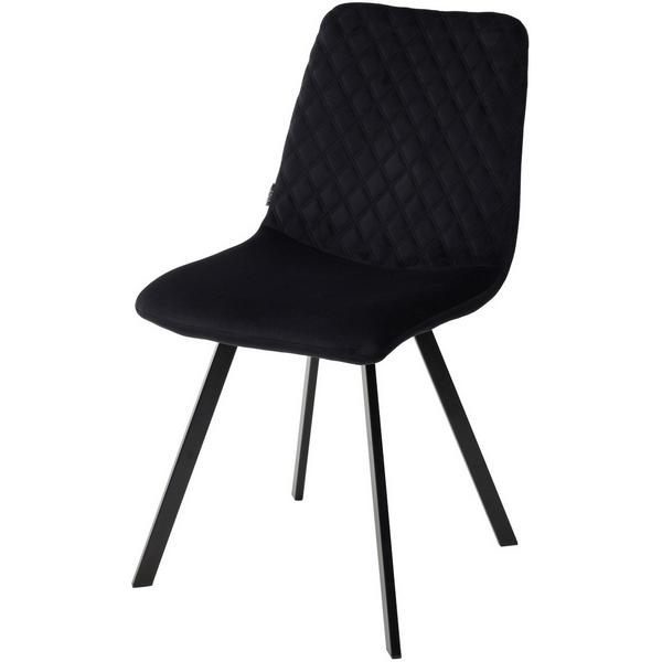 

Стул DAIQUIRI BLUVEL-19 BLACK, велюр (M-City), DAIQUIRI 628B19BLK