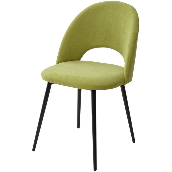 

Стул РАМОУНЗ, цвет фисташковый #V32, велюр/ черный каркас (M-City), РАМОУНЗ 688M03980