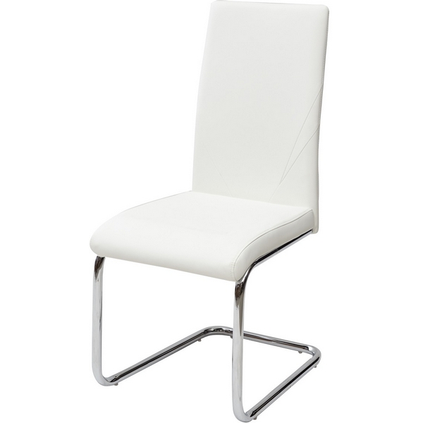 

Стул JANET белый PU#601B-10 (M-City), Janet XS2498PU601B