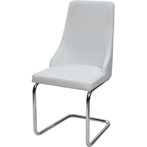 

Стул KELLY белый PU#601B-10 M-City, Kelly XS2426PU601B10