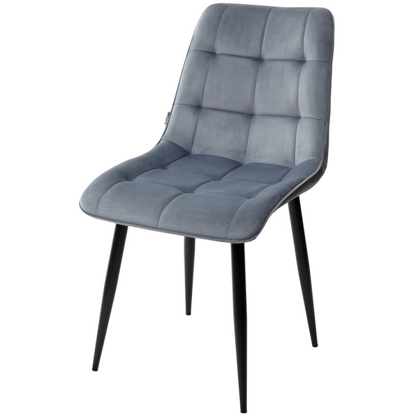 

Стул BLUVEL-06 BLUE / черный каркас M-City Chic 628M03688 (4 шт.), Chic 628M03688