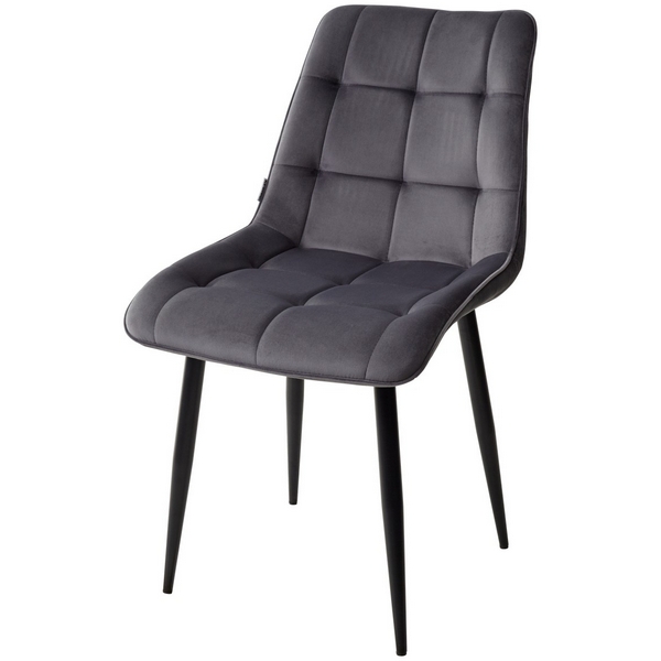 

Стул BLUVEL-14 серый / черный каркас M-City Chic 628M03686, Chic 628M03686