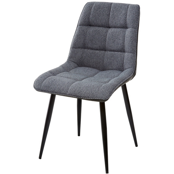 

Стул TRF-09 серый кварц/ RU-08 антрацит/ черный каркас M-City Chic 628M03705 (4 шт.), Chic 628M03705