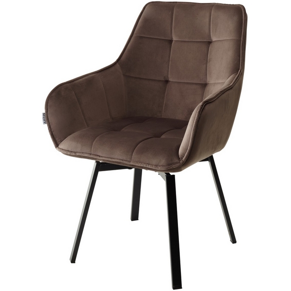

Стул MAVERICK BLUVEL-38 LATTE/ черный каркас, поворот.360 град. (M-City), Maverick 628M03598