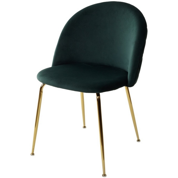 

Стул BLUVEL-78 зеленый / золотой каркас M-City PRESLEY 628M03723, PRESLEY 628M03723