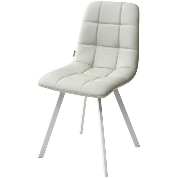 

Стул HK017-03 светло-серый / белый каркас, PU M-City Chilli UDC8025HK01703WHT (4 шт.), Chilli UDC8025HK01703WHT