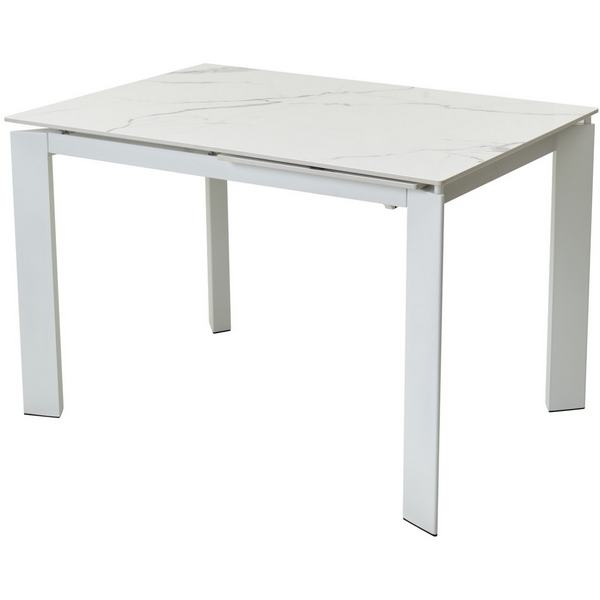 

Стол CORNER 120 GLOSS STATUARIO WHITE SINTERED STONE / WHITE (M-City), Corner 614M03984