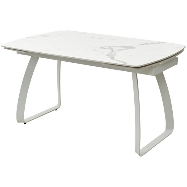 

Стол LUGO 140 GLOSS STATUARIO WHITE SINTERED STONE/ WHITE M-City, Lugo 614M04291