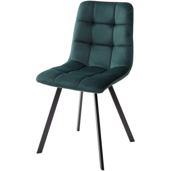 

Стул CHILLI SQUARE BLUVEL-78 GREEN, велюр (M-City), Chilli UDC8025BLV78