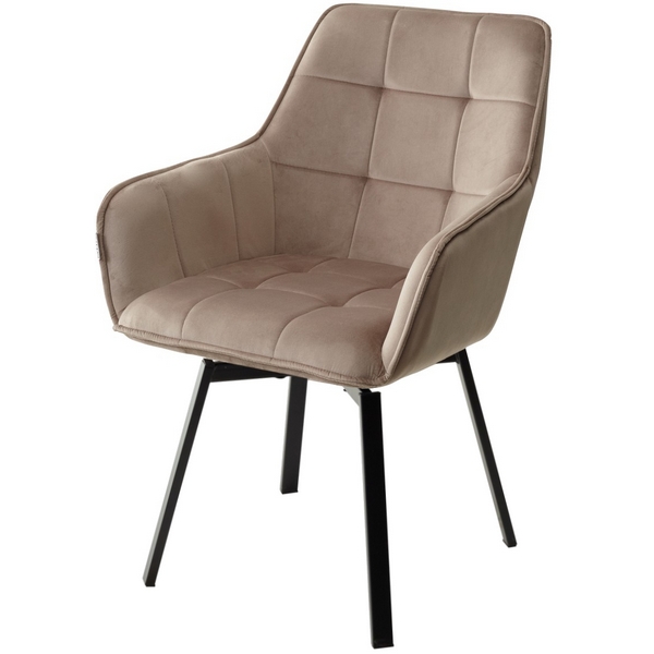 

Стул BLUVEL-40 BEIGE/ черный каркас, поворот.360 град. M-City Maverick 629M04837, Maverick 629M04837