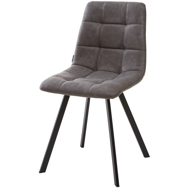 

Стул CHILLI SQUARE RU-07 серая сталь, PU / черный каркас М-City M-City (4 шт.), CHILLI SQUARE 629M04864
