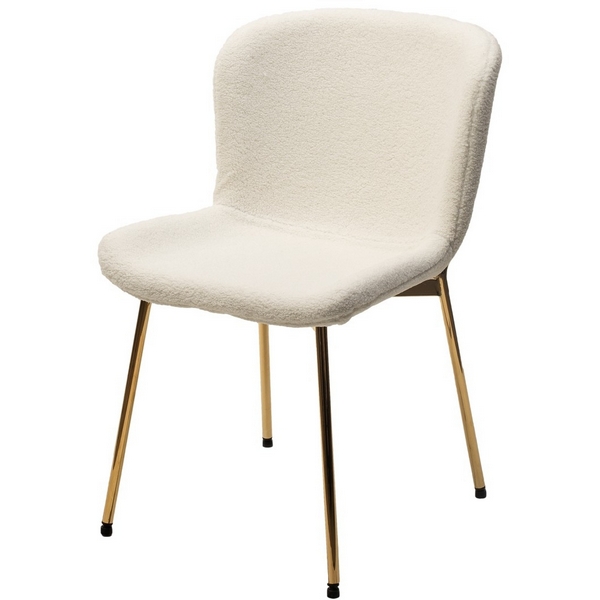 

Стул RIYA UF992-01 Белый, teddy / золотой каркас М-City M-City, RIYA UF992-01 629M04961