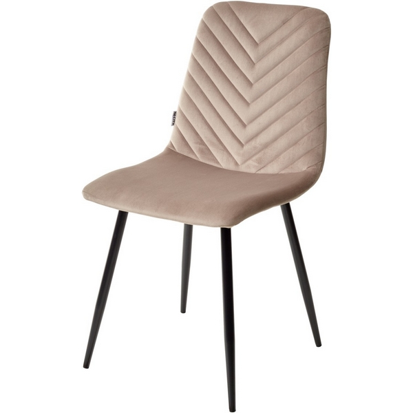 

Стул DUKE BLUVEL-40 BEIGE, велюр / черный каркас М-City M-City (4 шт.), DUKE BLUVEL 629M05190