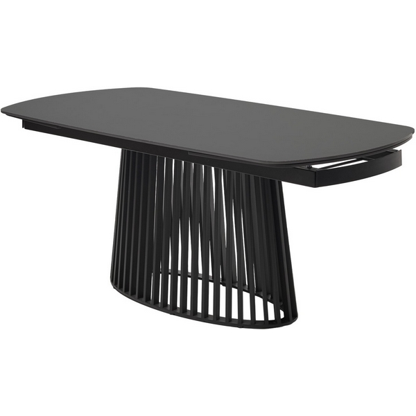 

Стол DESIO 180 PURE BLACK SOLID CERAMIC Черный мрамор матовый, керамика/Черный каркас М-City M-City, Desio 614M05357