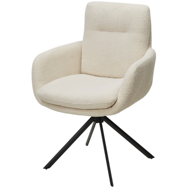 

Стул ДАРЕМ (DAREM) Белый букле Davis now or never -03 / черный каркас, ®DISAUR M-City 64281, 621M05770