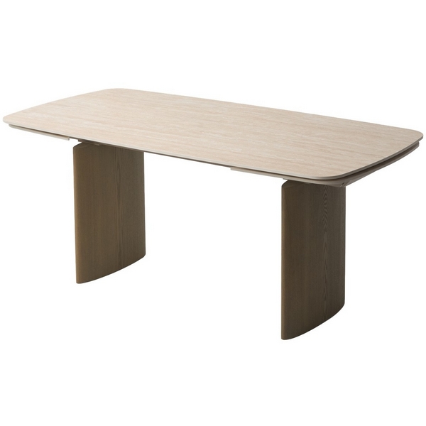 

Стол КАЛВИН (CALVIN) 180 цвет ТРАВЕРТИН (MATTE ROME TRAVERTINE SOLID CERAMIC) / СЕРЫЙ ДУБ, ®DISAUR M-City 64672, Бежевый, 614M06013