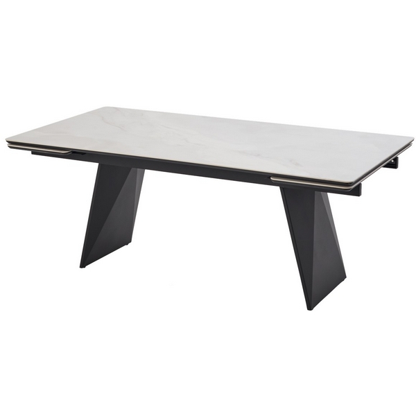 

Стол ШЕРЛ 200 цвет ОНИКС (CRYSTAL ONIX BIANCO), керамика / Черный каркас M-City 64717, Латте, 480M06151