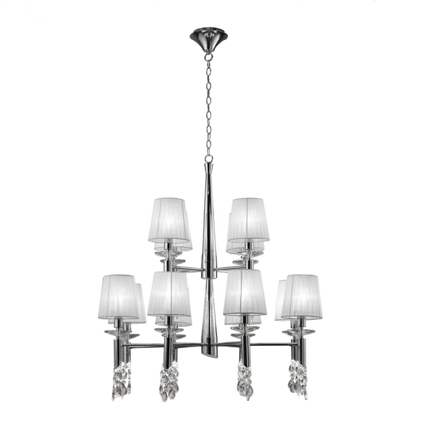 

Большая люстра Mantra Tiffany 3850, Белый, Tiffany 3850