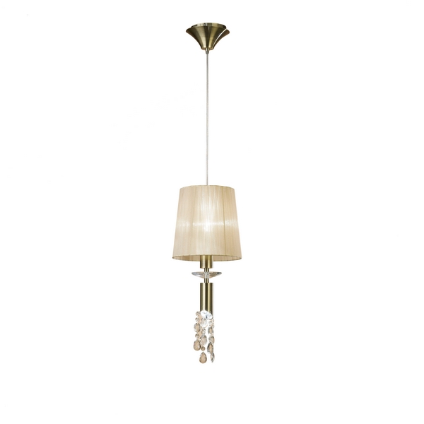 

Подвесной светильник Cuero Mantra Tiffany 3881, Бежевый, Tiffany 3881