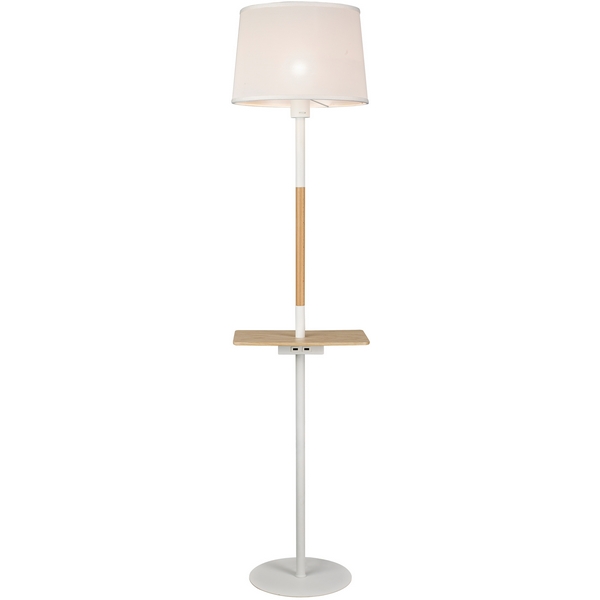 

Торшер со столиком 2 Mantra Nordica 5465, Белый, Nordica 2 5465