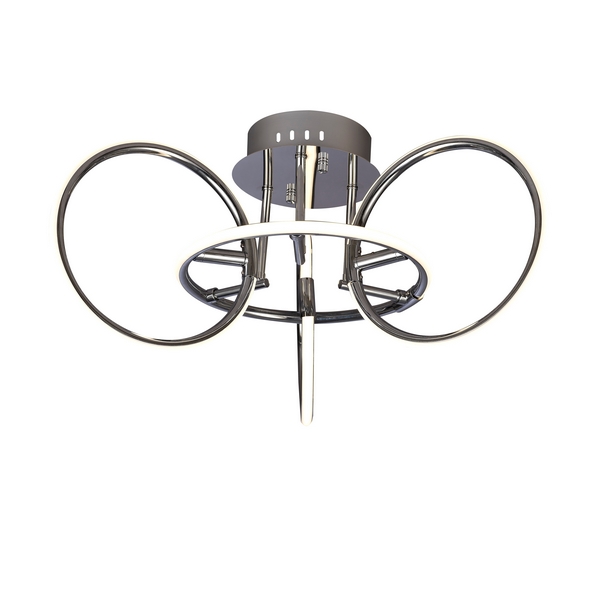 

Люстра светодиодная с пультом Mantra Aros 5756 кольцо, Хром, Aros 5756